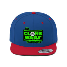 Load image into Gallery viewer, Unisex Flat Bill Hat - Clone Wars
