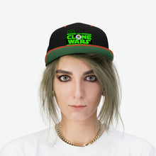 Load image into Gallery viewer, Unisex Flat Bill Hat - Clone Wars
