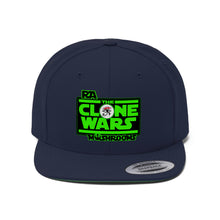 Load image into Gallery viewer, Unisex Flat Bill Hat - Clone Wars
